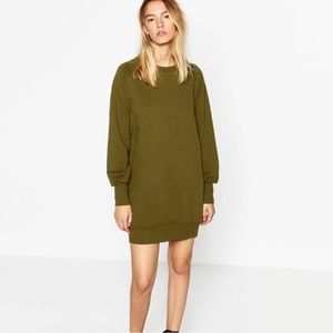 Comfy ZARA Sweatshirt Dress